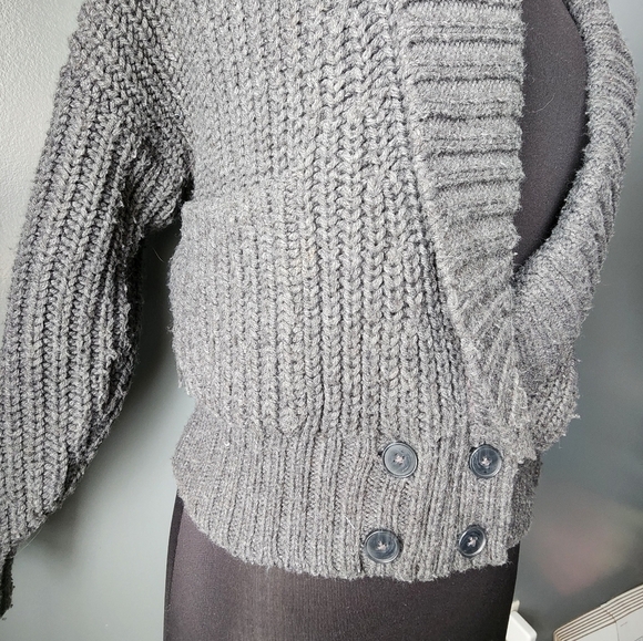 Anthropologie Chunky Deep V Cardigan - Picture 6 of 8
